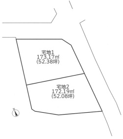 厚木市上荻野　２区画