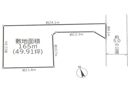 秦野市堀西 売地